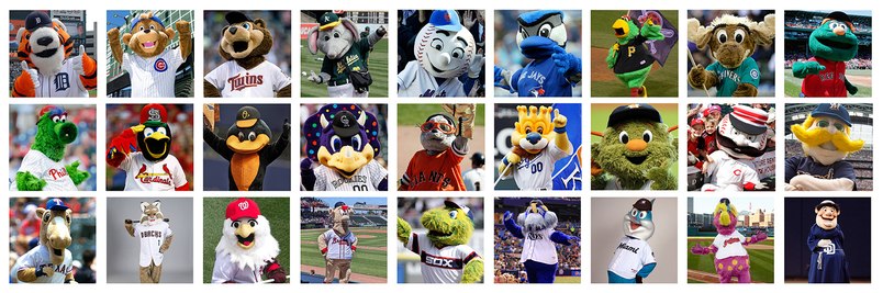 The best Major League Baseball mascots, ranked by Americans